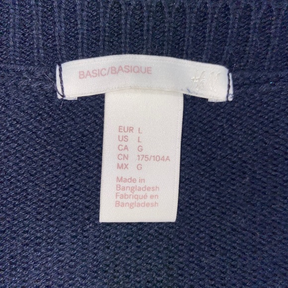 Knit Blue Sweater from H&M - Picture 4 of 5
